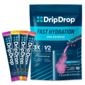 DripDrop Bold Variety Pack Electrolyte Powder, 8 oz sticks, 16 count O3