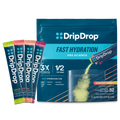 DripDrop Sunburst Variety Pack Electrolyte Powder, 8 oz sticks, 32 count E3