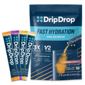 DripDrop Tropical Variety Pack Electrolyte Powder, 8 oz sticks, 16 count N6