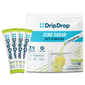 DripDrop Zero Sugar Lemon Lime Electrolyte Powder, 8 oz sticks, 32 count Z5