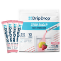 DripDrop Zero Sugar Strawberry Lemonade Electrolyte Powder, 8 oz sticks, 32 count M8