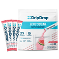 DripDrop Zero Sugar Watermelon Electrolyte Powder, 8 oz sticks, 32 count R3